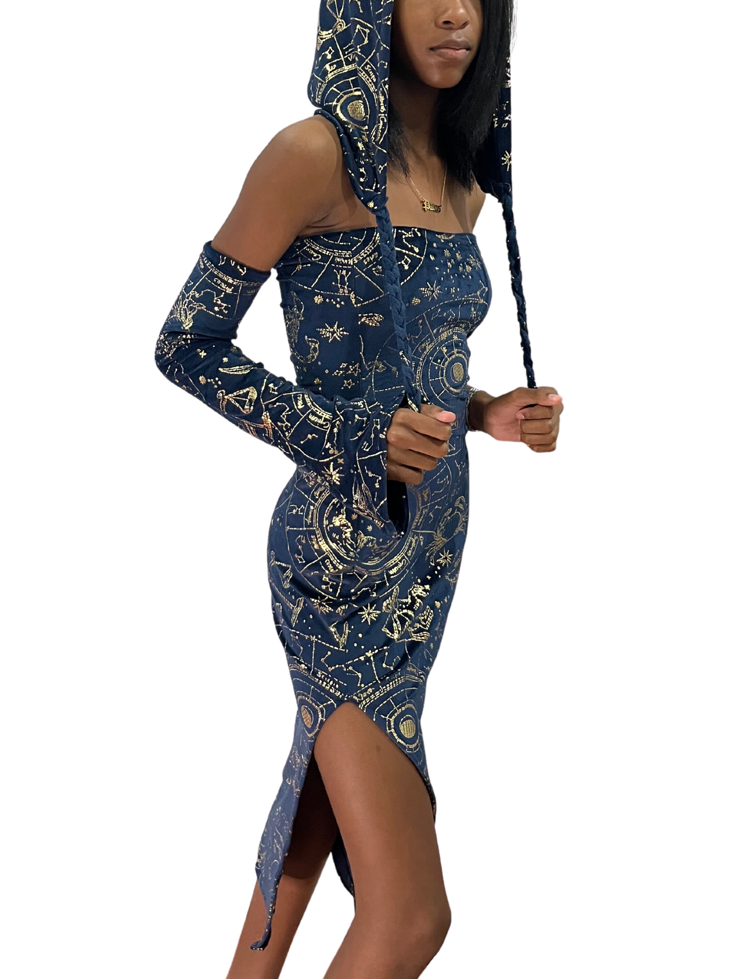 The Zodiac Dress & Bell Sleeves