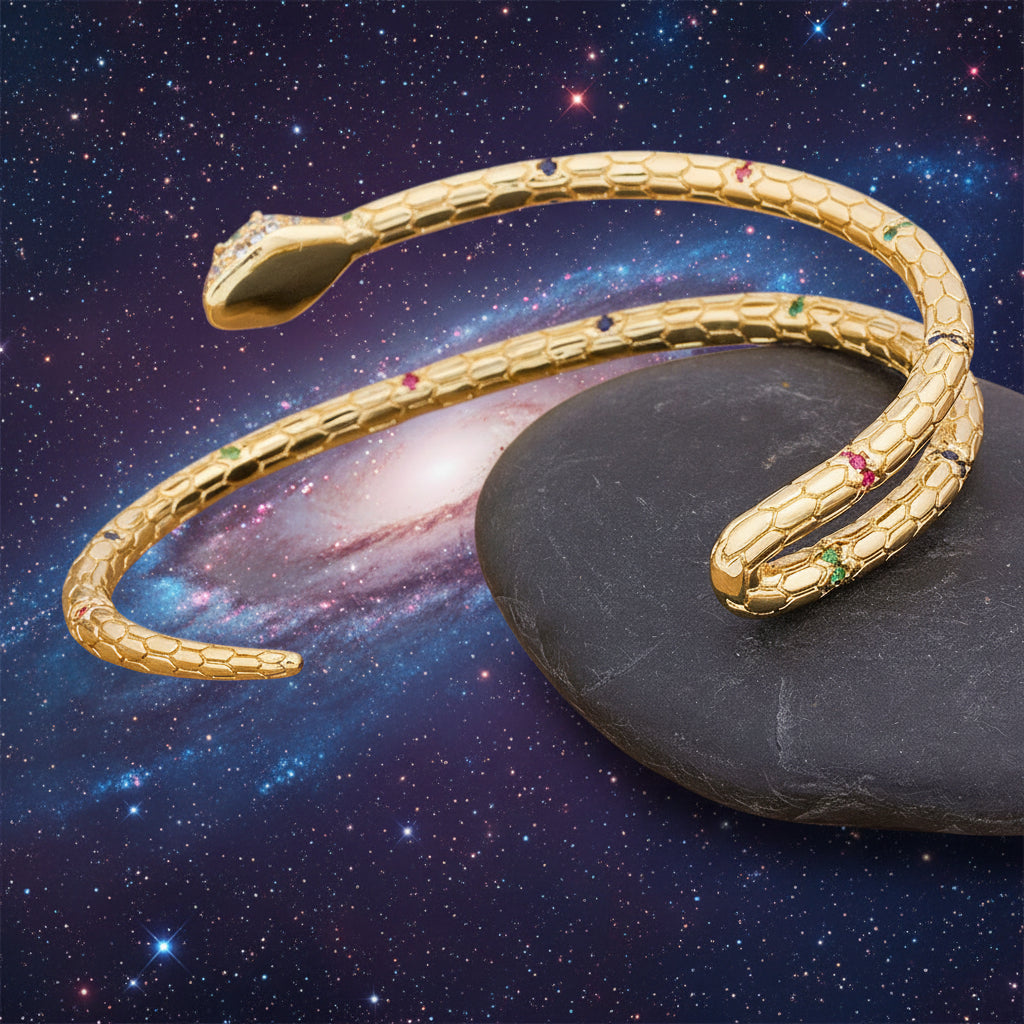 Golden Serpent Bracelet