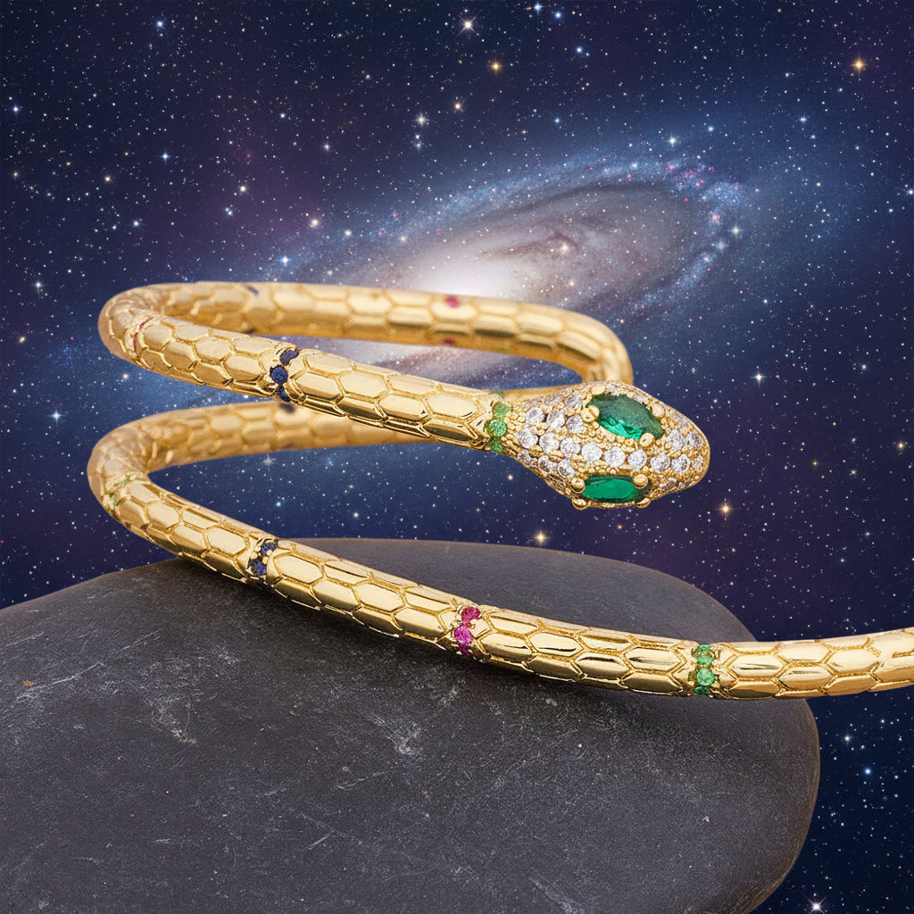Golden Serpent Bracelet