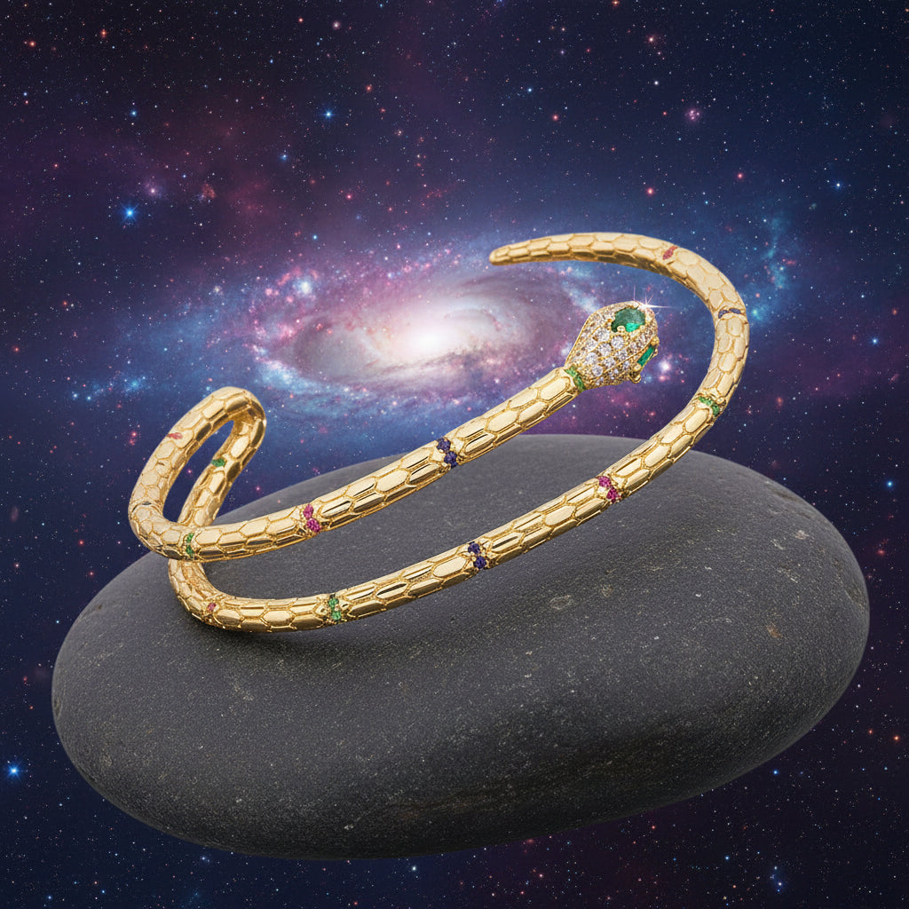 Golden Serpent Bracelet