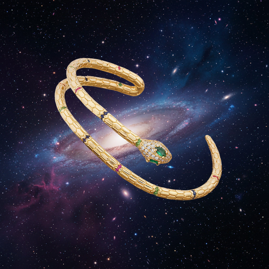 Golden Serpent Bracelet