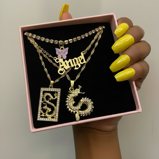 Divine Enchantment Multi-layer Necklaces