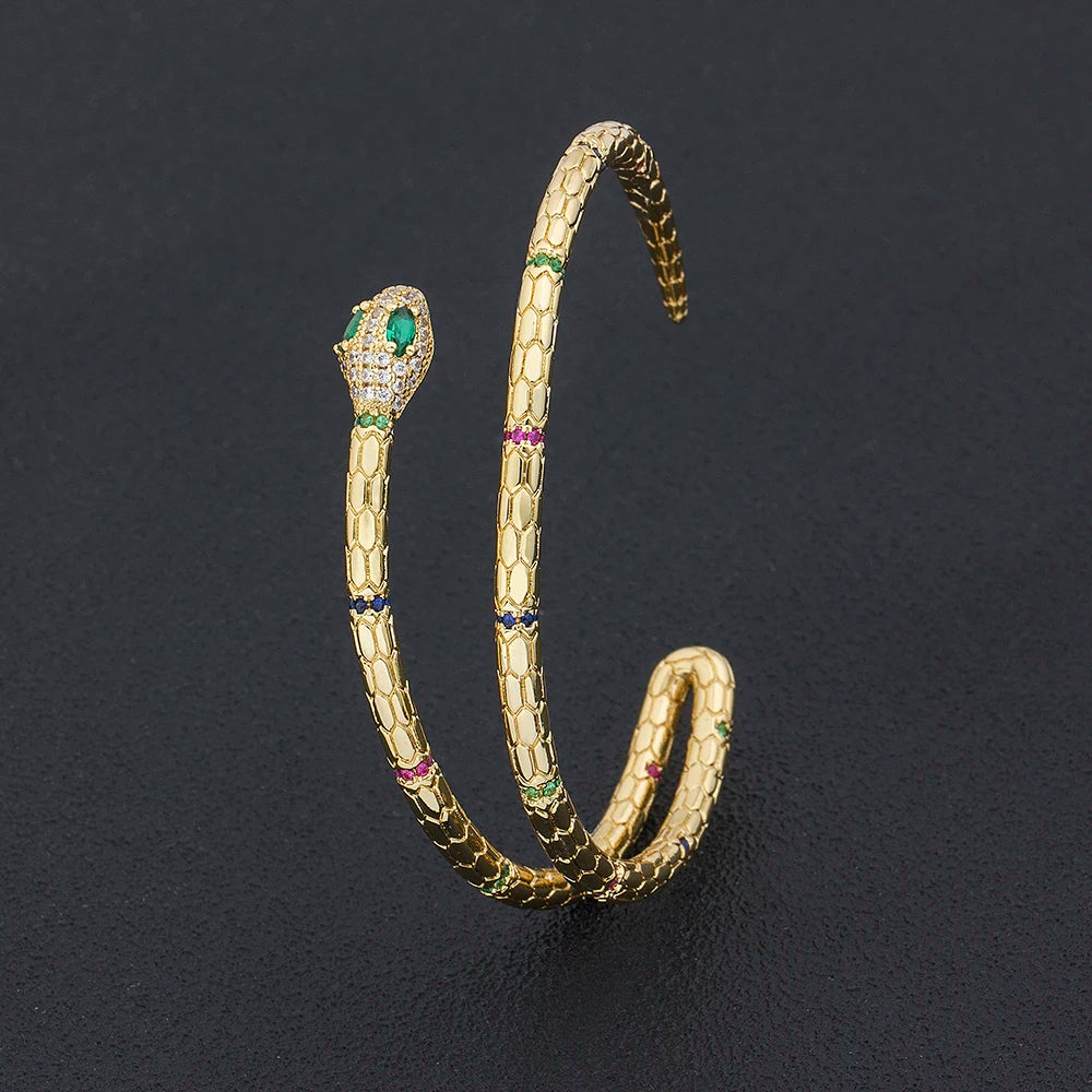 Golden Serpent Bracelet