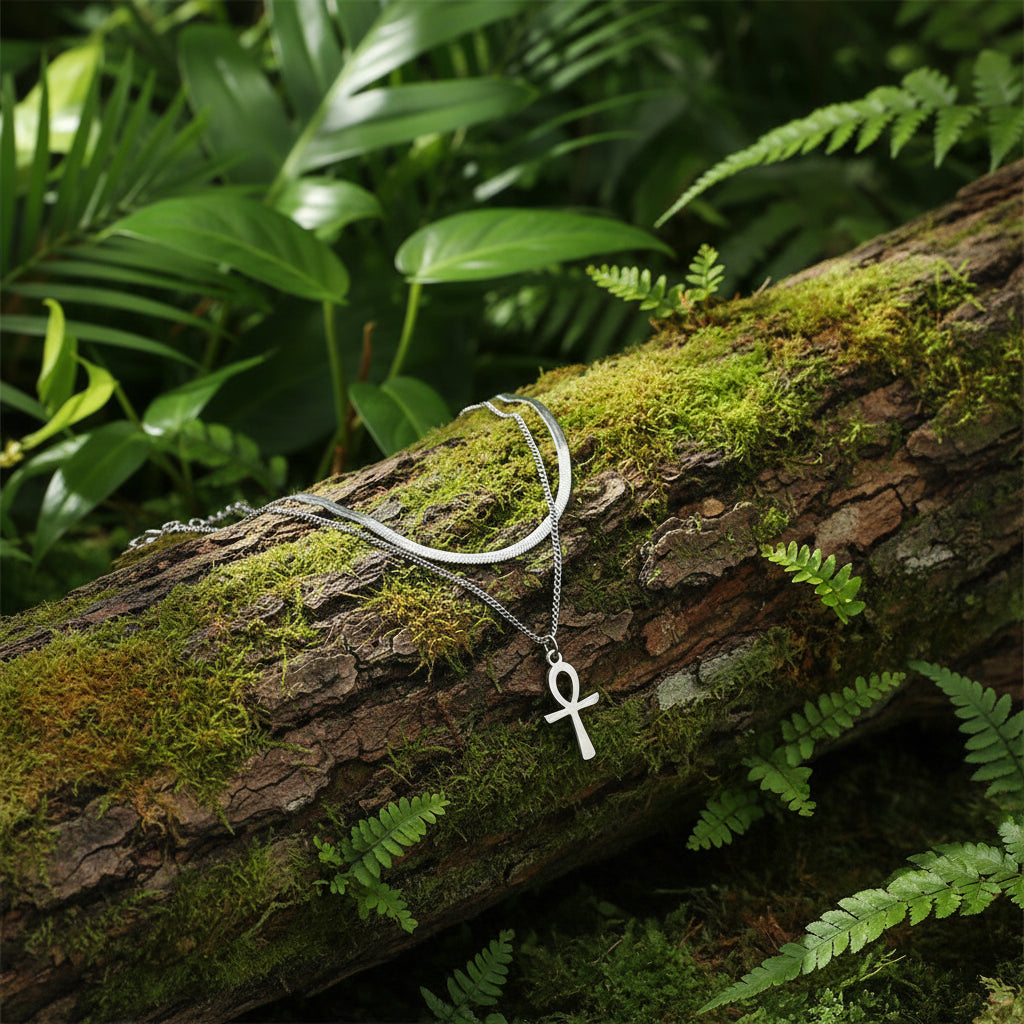 Cosmic Ankh Necklace