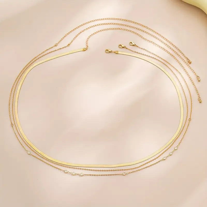 Belly Kisses 3 Pcs Waist Chains