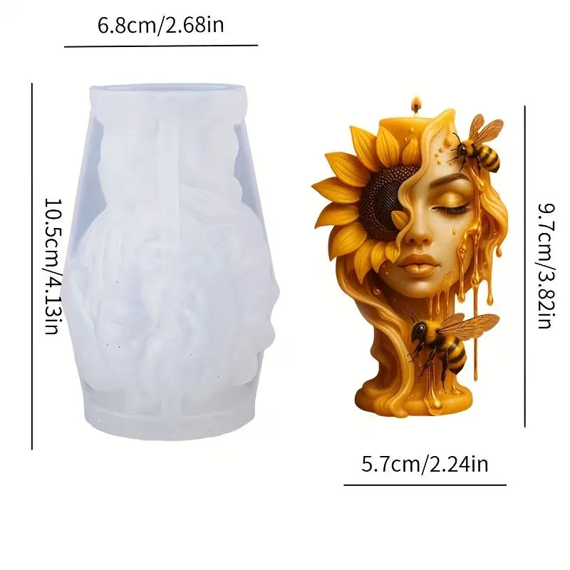 Oshun's Sunflower Radiance Candle Mold