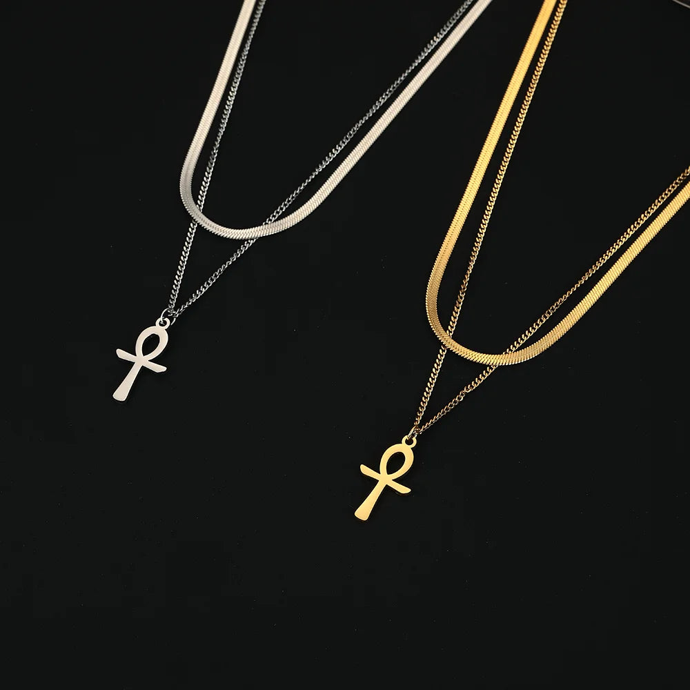 Cosmic Ankh Necklace