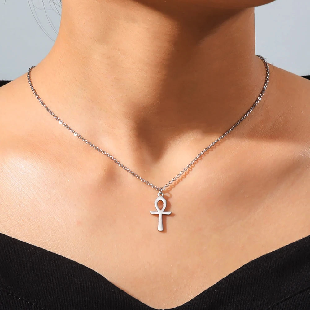 Cosmic Ankh Necklace